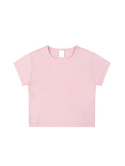 Vote with Your Kitty Meow Meow Snow Washed Crop Top