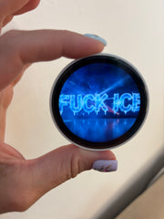 Digital Display Protest Badge Button