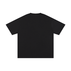 DEPORT MELANIA Unisex Pure Cotton T-Shirt BLACK
