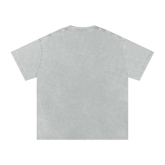 DEPORT MELANIA Vote with Your Kitty Meow Meow Snow Washed Oversized Cotton T-Shirt