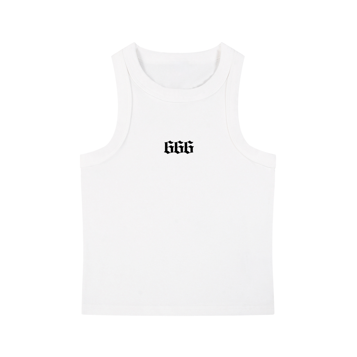 Team 666er White Tank Top